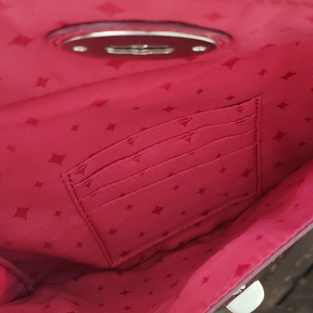 Pink fossil Marlow crossbody purse - Picture 5 of 8